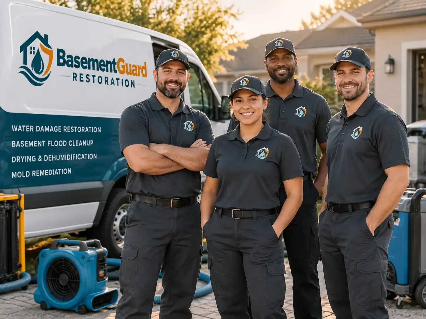 Basement Water Damage Restoration company in Hamilton, IA